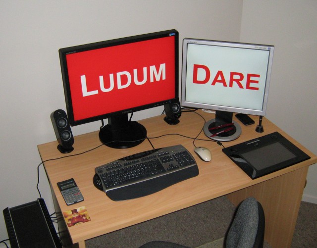 My computer desk
